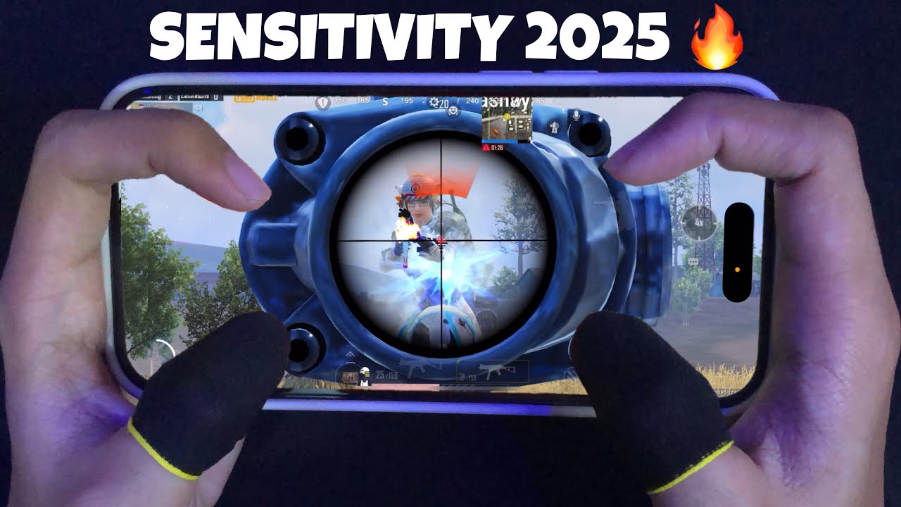 Best SENSITIVITY & SETTINGS 2025 🔥 | 4 Finger + Gyroscope | PUBG Mobile