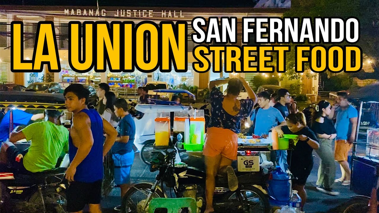 Philippines Street Food Tour at San Fernando Night Market, La Union