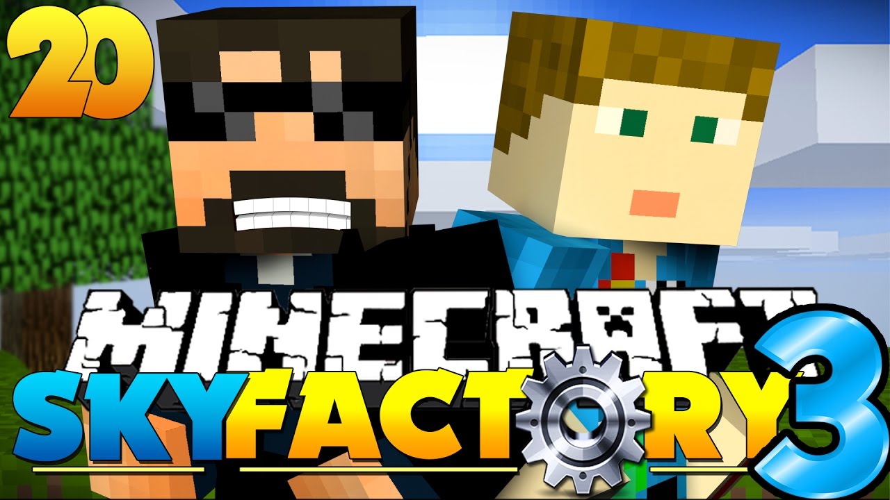 We Have to Eat BRAINS?! in Minecraft: Sky Factory 3