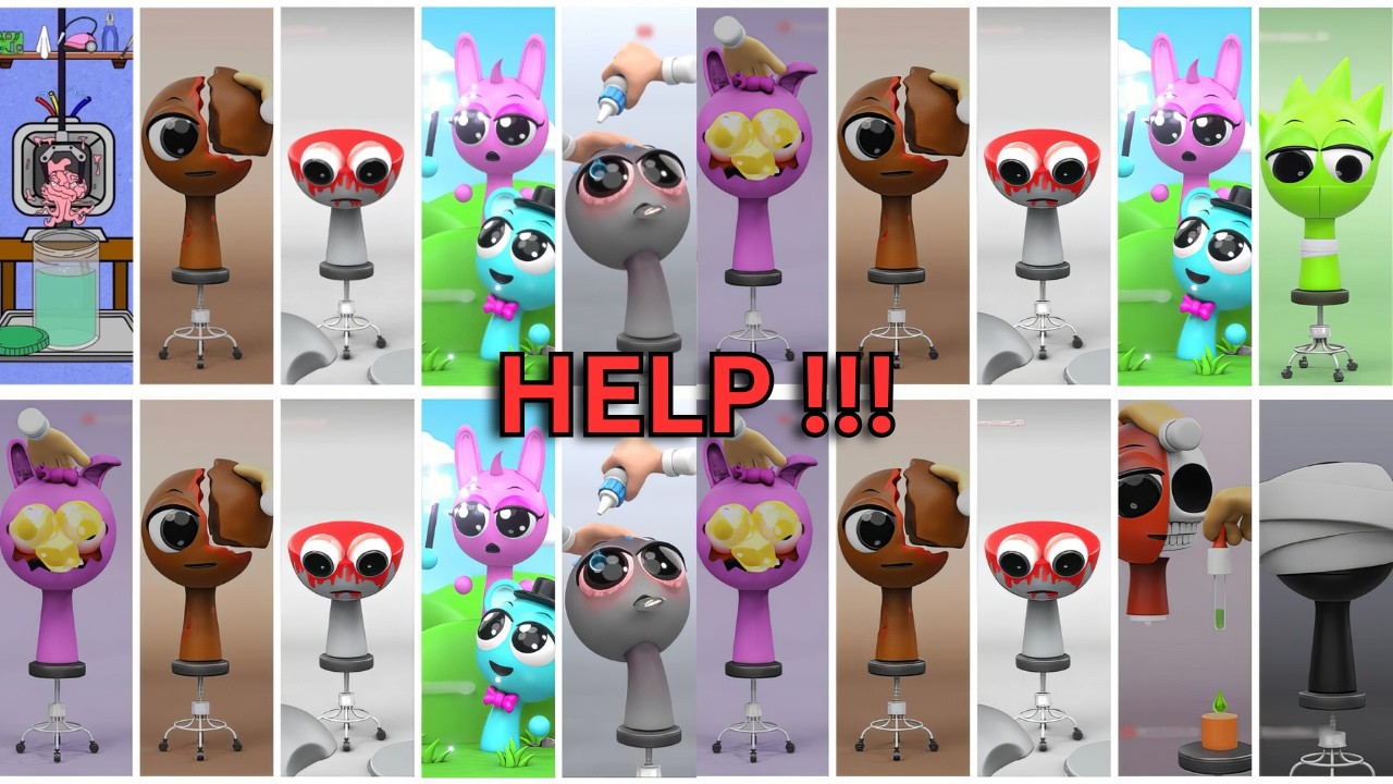 INCREDIBLE SPRUNKI HELP! | Tiles Hop EDM Rush