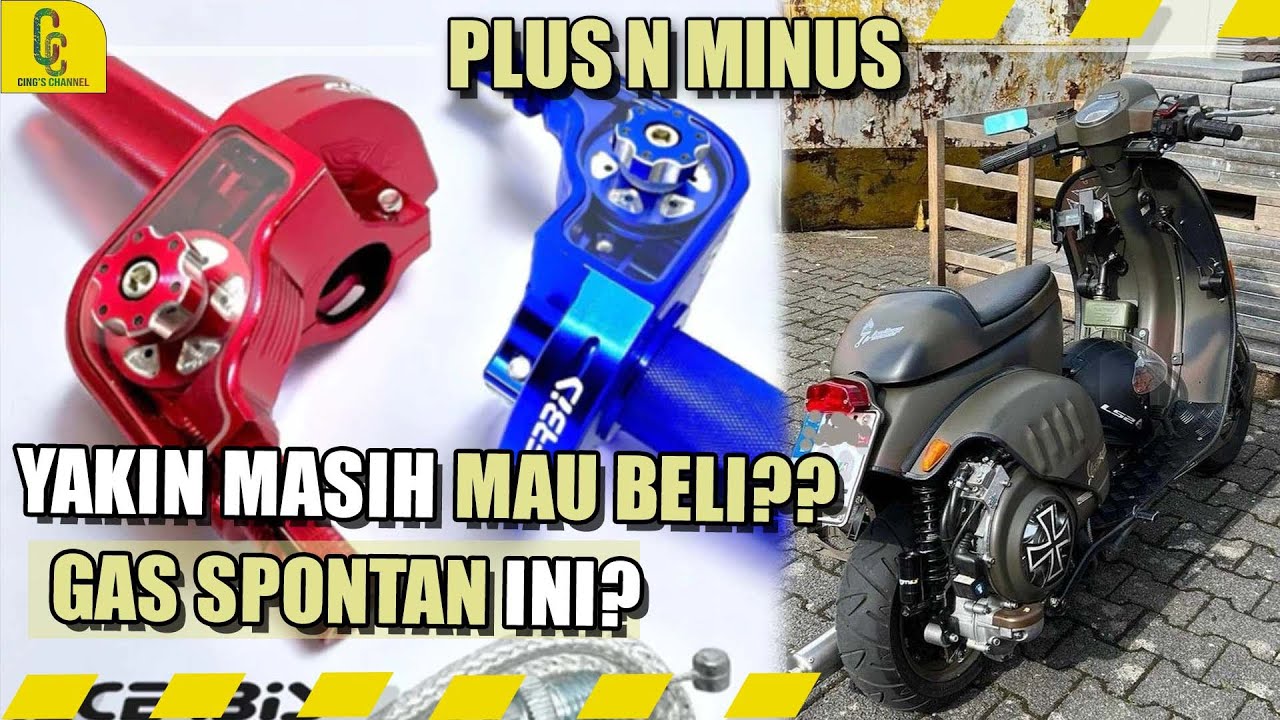 Kelebihan dan Kekurangan Gas Spontan Arcerbis (Acerbis) | Worth It untuk Vespa?