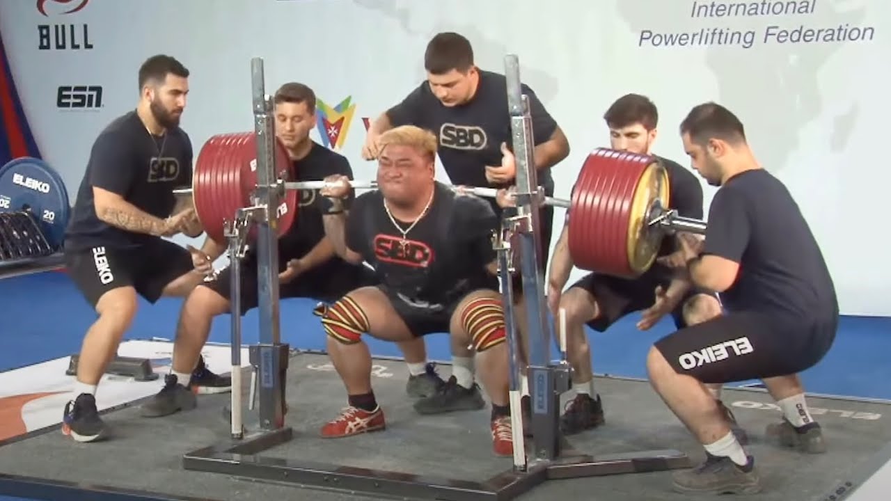 Sen-Yang -120kg class 2024 IPF World Open (楊森蹲舉世界紀錄） 🏅