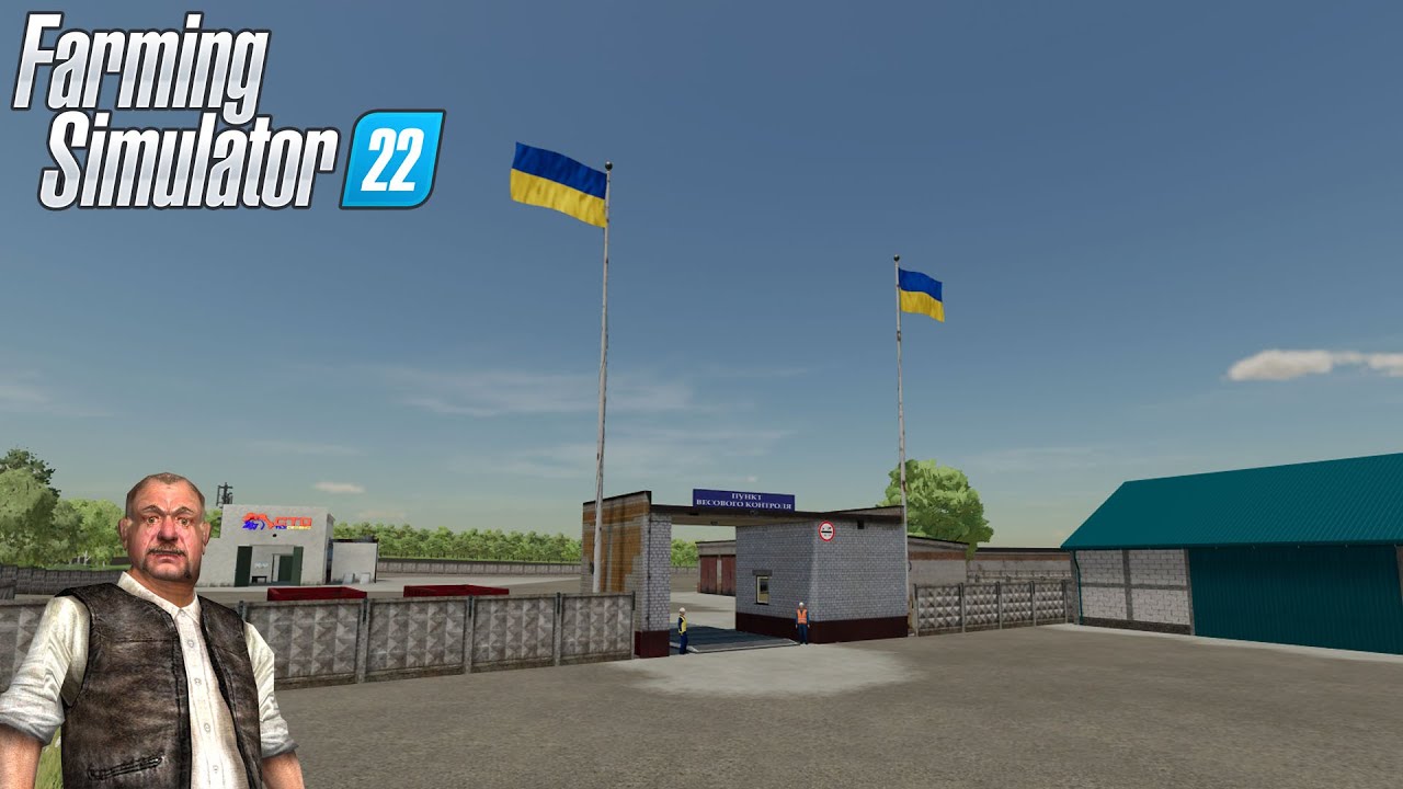 СТРОИТЕЛЬСТВО БАЗЫ В УКРАИНСКОЙ ДЕРЕВНЕ. FS 22