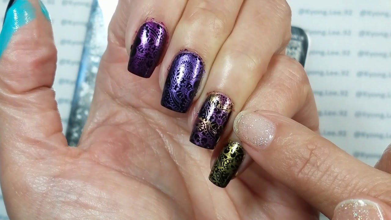 Review of new stamping polishes by Lina Nail Art Supplies