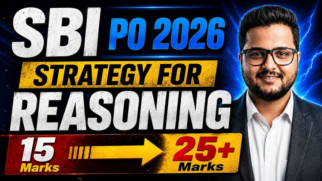 SBI PO 2026 Reasoning Strategy | Score 25+ Marks Easily | Exam Tips 🔥
