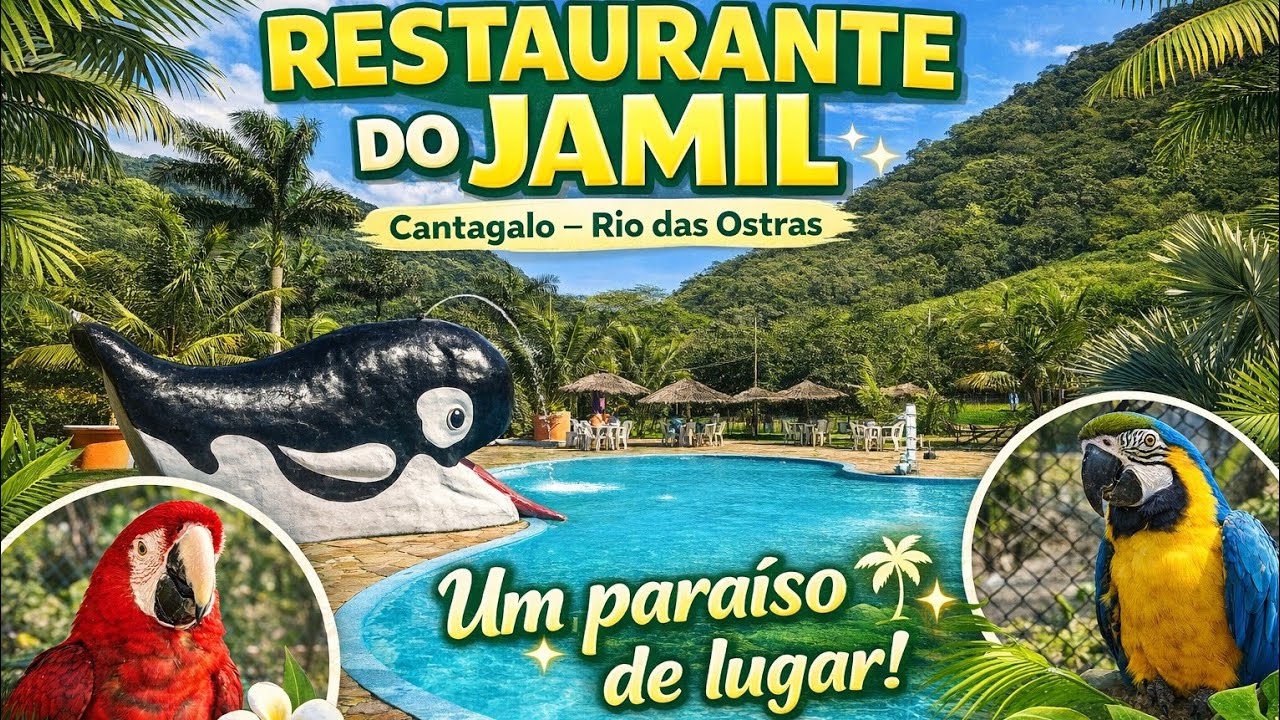 SE VOCÊ TEM FILHO, PRECISA CONHECER ESSE LUGAR! 😍 | Restaurante do Jamil em Cantagalo - R.O