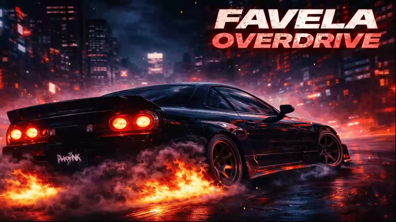 FAVELA OVERDRIVE | Brazilian Aggressive Phonk 🔥🏎️ | Drift #Anthem #DriftPhonk #CarEdit #NightDrive