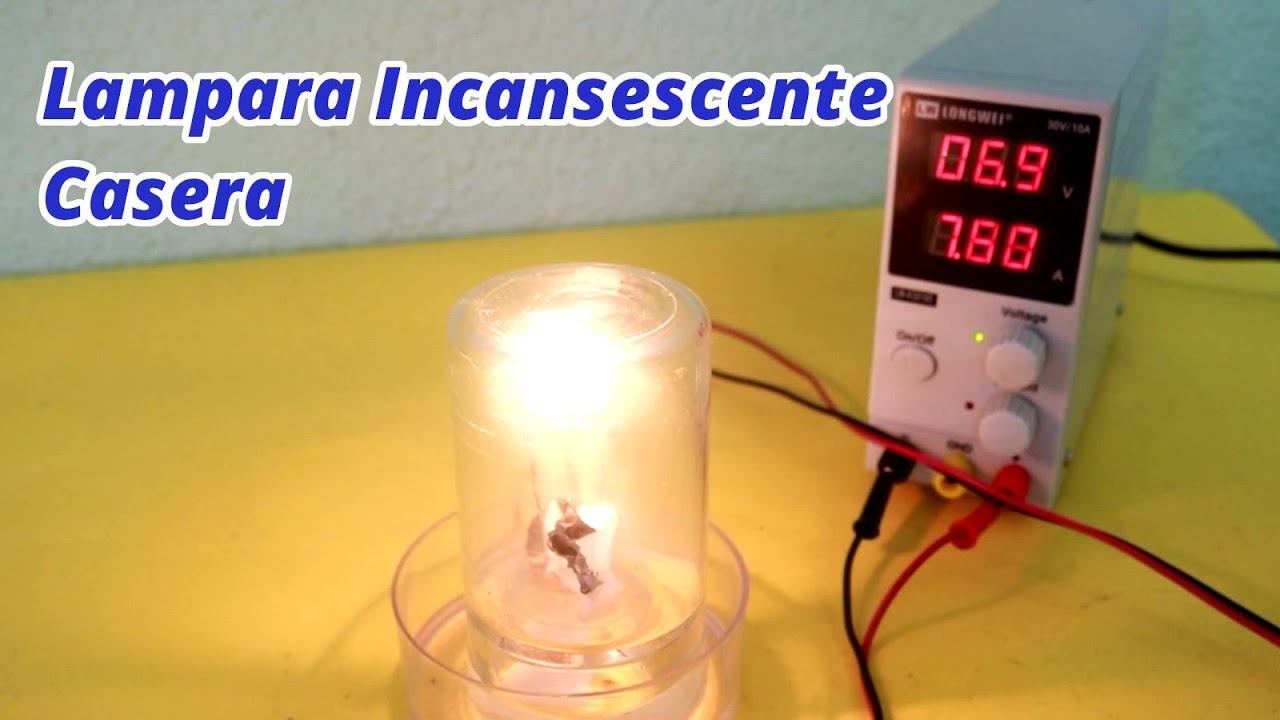 Lampara Incandescente Casera