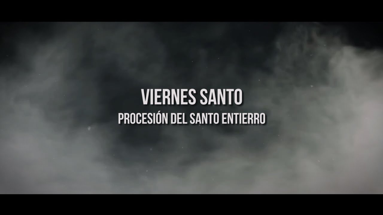 Semana Santa Bullas 2021. Procesión del Santo Entierro.