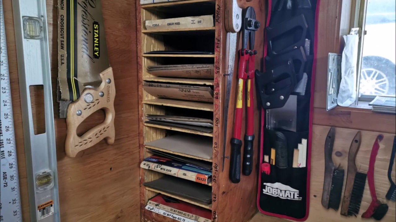 Richard dans le garage (RDLG),  réorganisation du garage.