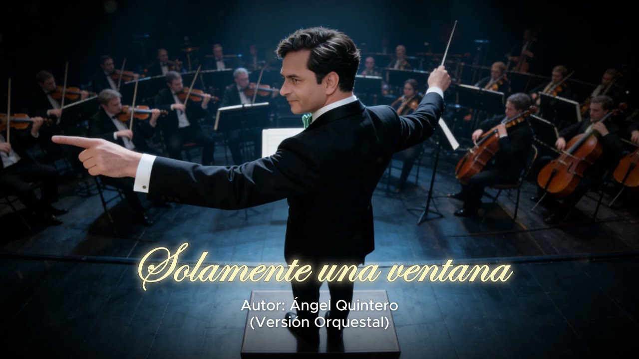 Solamente una ventana - Ángel Quintero - Grupo Mayohuacán (Versión Épica Orquestal) por @UbiAIMusic
