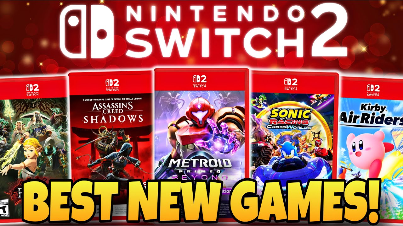ВСЕ лучшие НОВЫЕ игры для Nintendo Switch 2