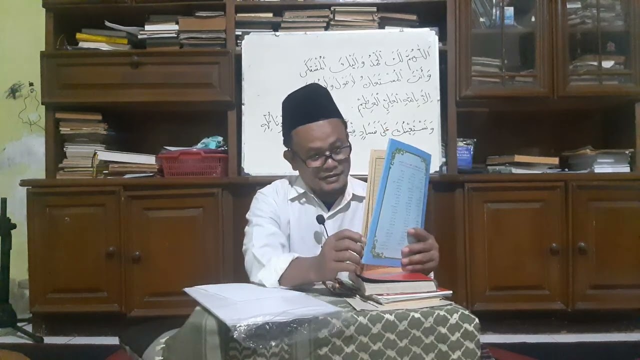 NGAJI BARENG USTAD MUHAJIR KITAB NASHAIHUL IBAD BAB ADAB