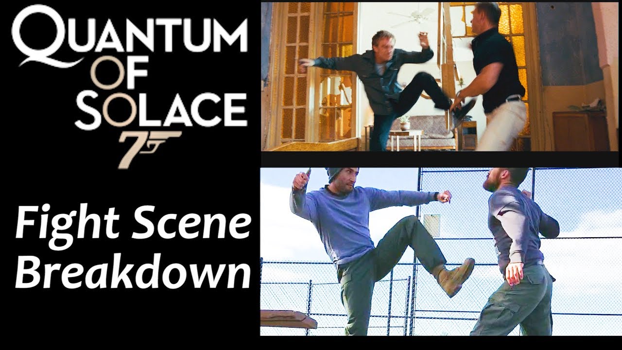 Quantum of Solace Fight Scene | Filipino Kali Knife Fighting