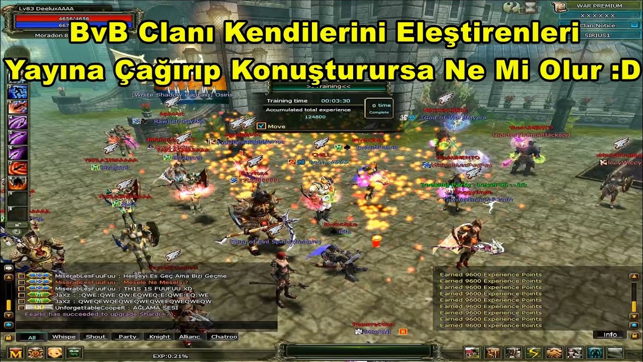BvB - Clanı Kendilerini Sevmeyip Eleştirenleri, Yayına Çağırıp Konuştururlarsa :D | Knight Online