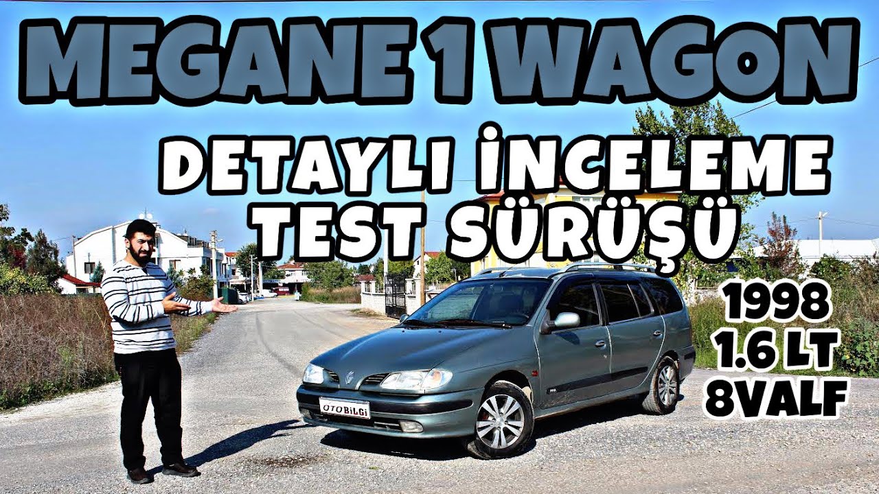 Renault Megane Station Wagon Detaylı İnceleme  Test Sürüşü 1998 1.6  8V hp | Oto Bilgi