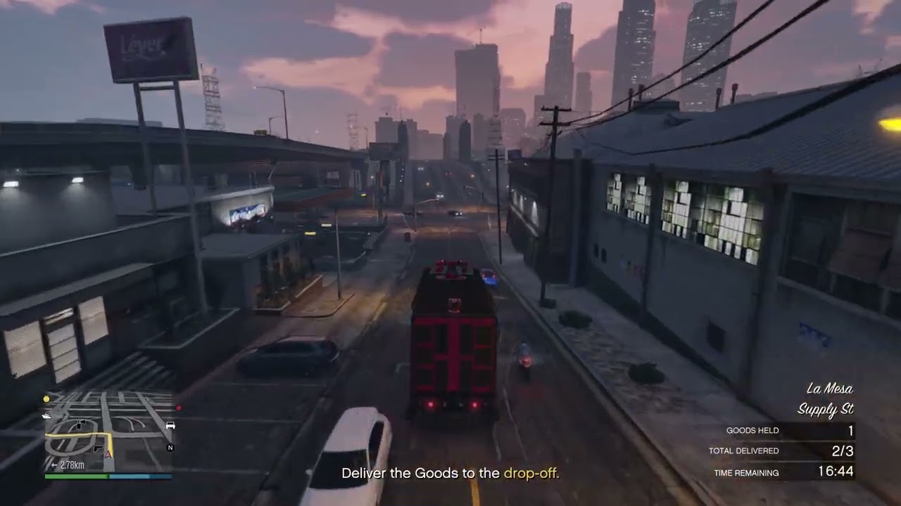 GTA5Online - Guusje Uses Her Trucks Rocket Launcher For Once
