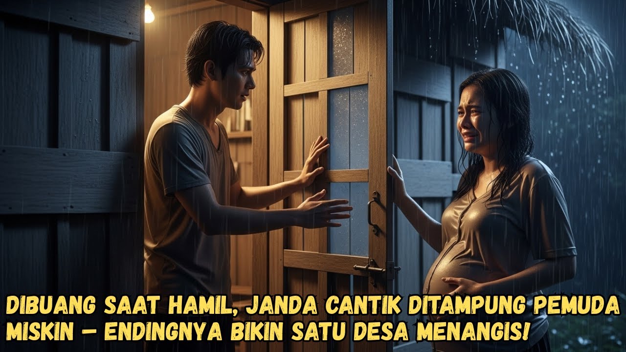 Dibuang Saat Hamil, Janda Cantik Ditampung Pemuda Miskin &ndash; Endingnya Bikin Satu Desa Menangis!