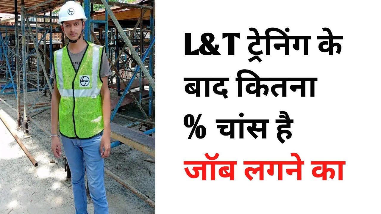 What is the percentage chance of getting a job after L&T training?