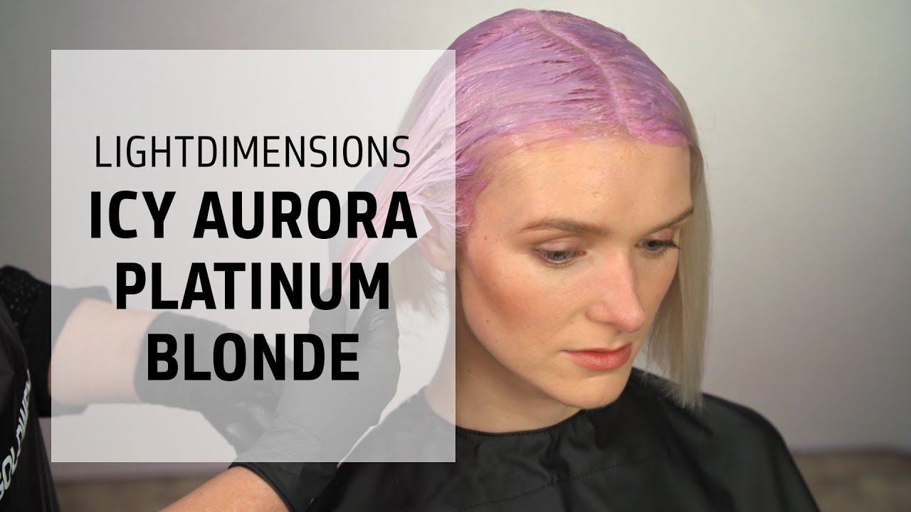 Icy Aurora Platinum Blonde Lightening & Toning Service | LightDimensions | Goldwell Education Plus