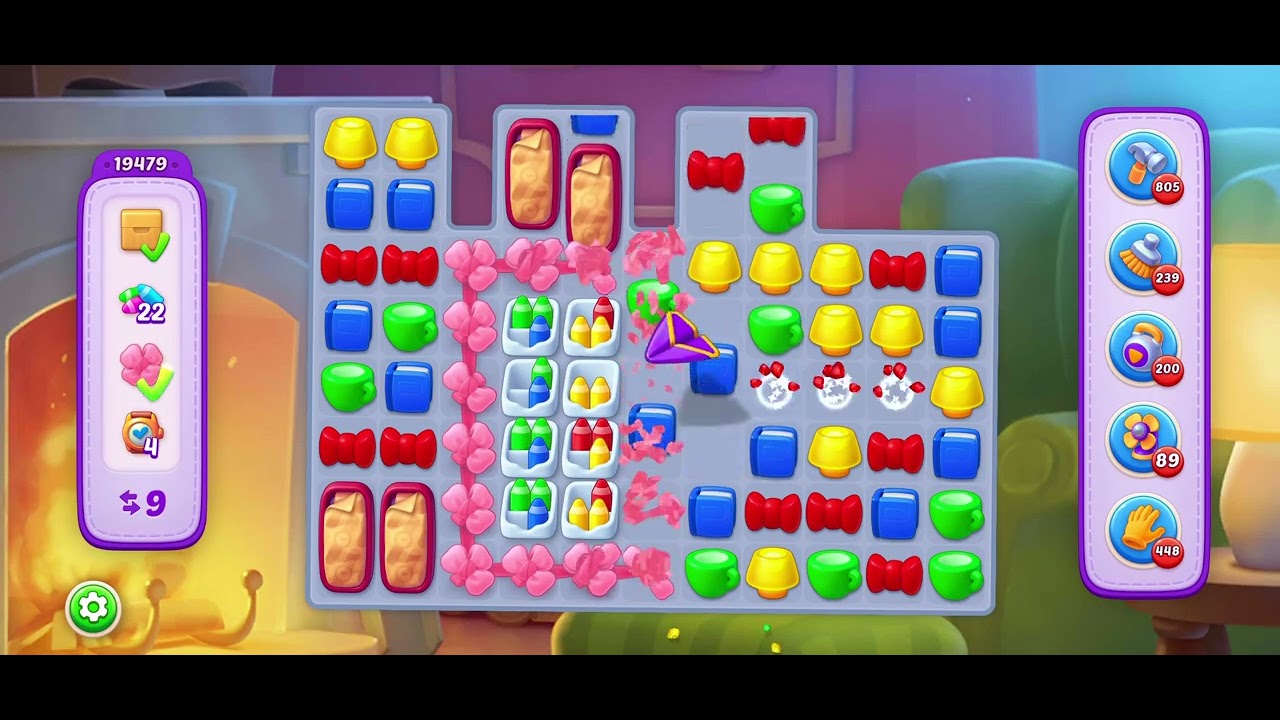 Homescapes Level 19479  -- No cheats