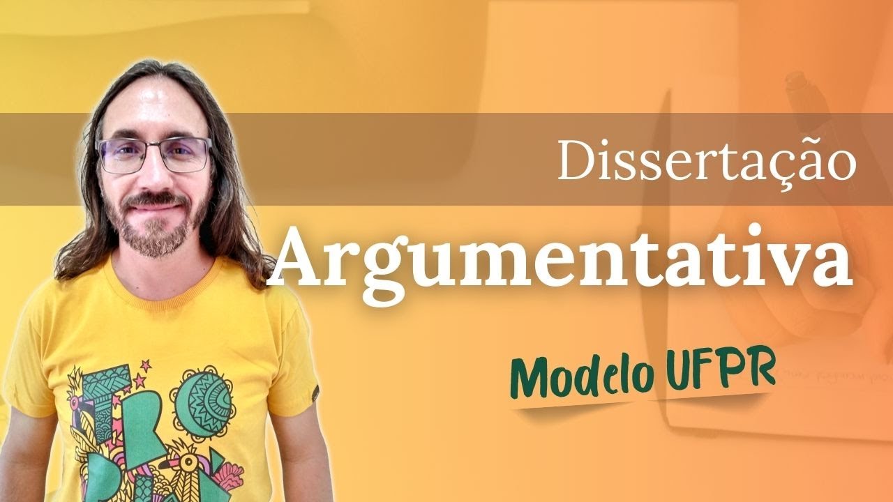 Saiba COMO FAZER uma Redação ARGUMENTATIVA e DISSERTATIVA (UFPR) | Profe Carlos Muchacho