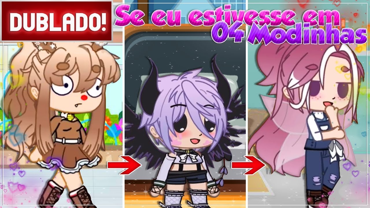 [ DUBLADO ] SE LOVELLY E MISAKI FOSSE PARA 4 MODINHAS l GACHA CLUB