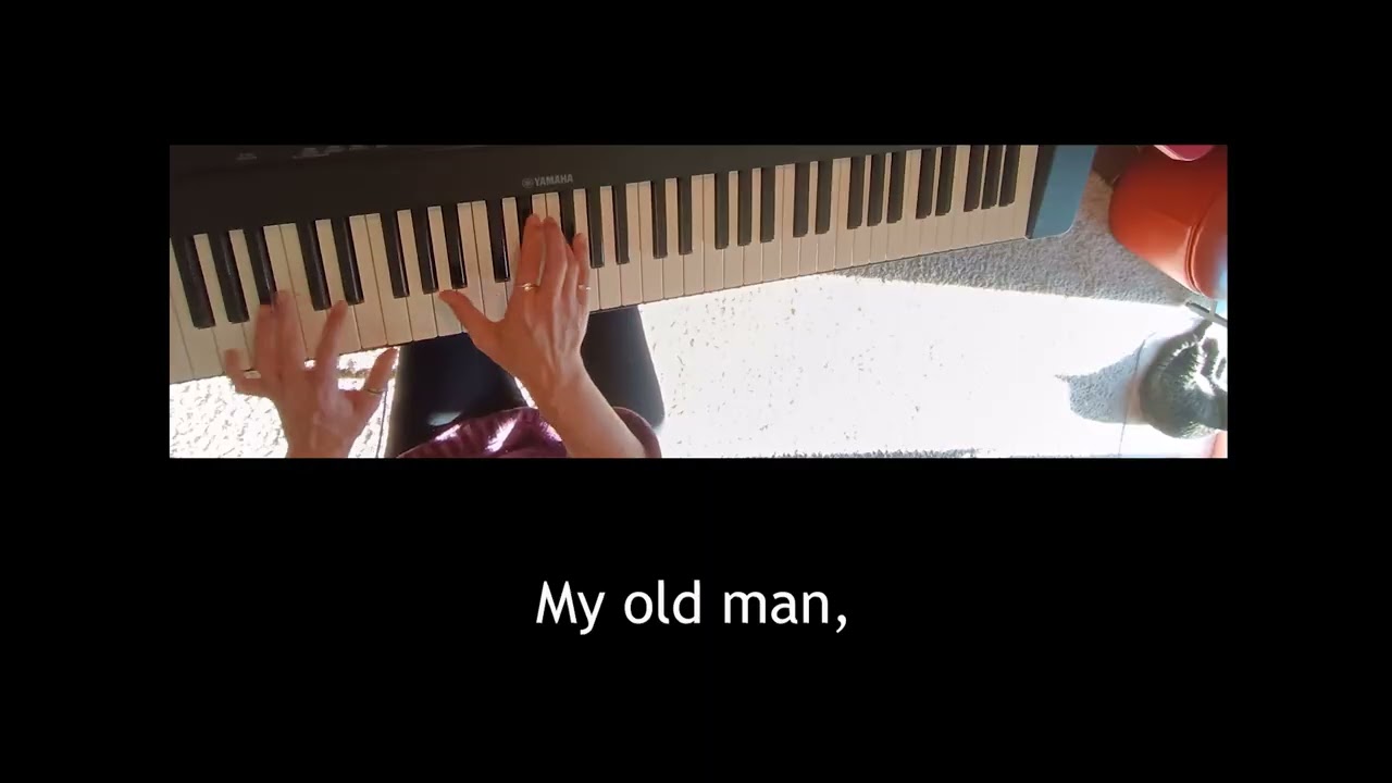 J. Mitchell - My Old Man (piano solo)