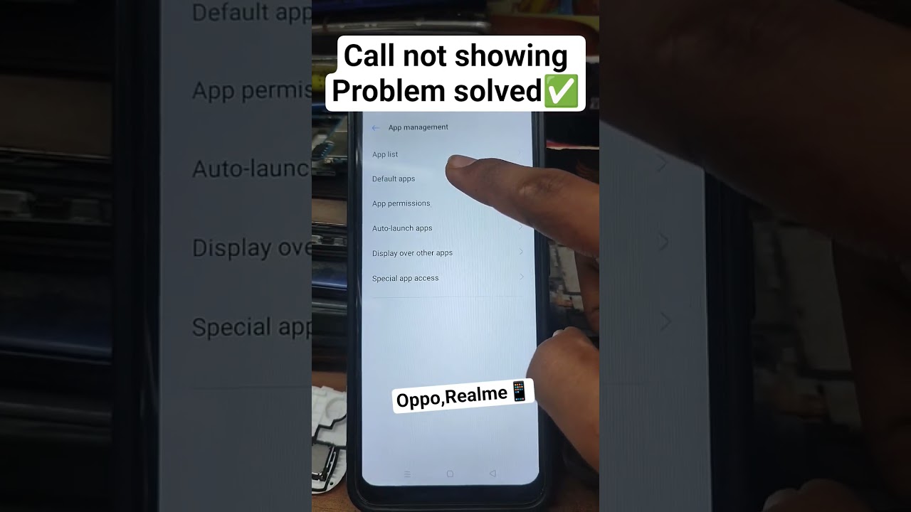 Oppo & realme phone call notification not showing 100% solved✅ #tech #oppomobiles #oppo