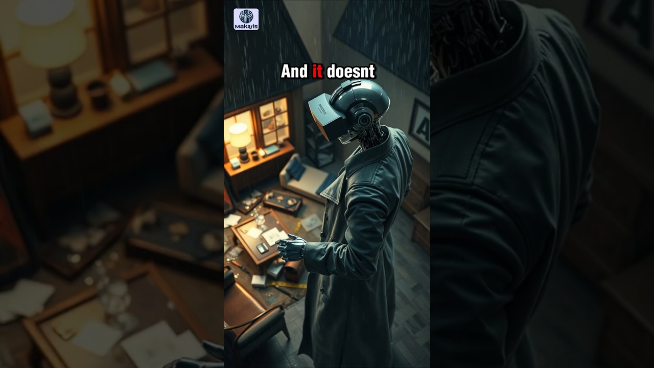 How AI is Solving Crimes Like a Detective! #AI #CrimeSolving #AIDetective #makayis #holography
