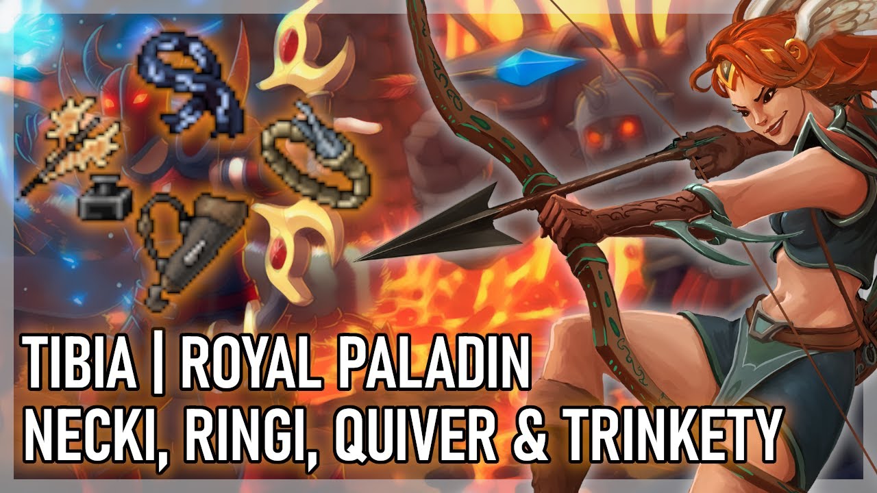 [PL] Tibia Poradnik | Jaki Amulet, Ring, Quiver i Trinket?! - Royal Paladin!