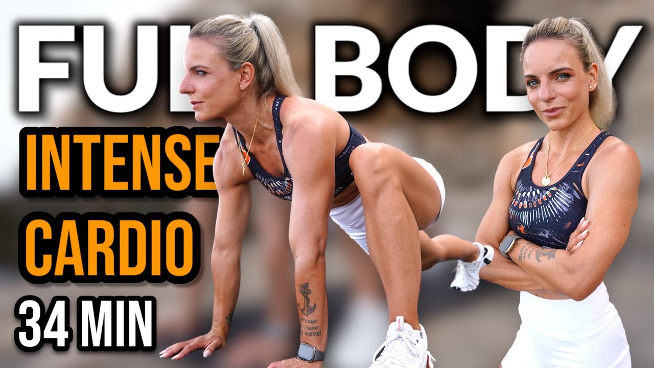 34 MIN FULL BODY INTENSE 🔥CARDIO | HIIT |NO EQUIPMENT