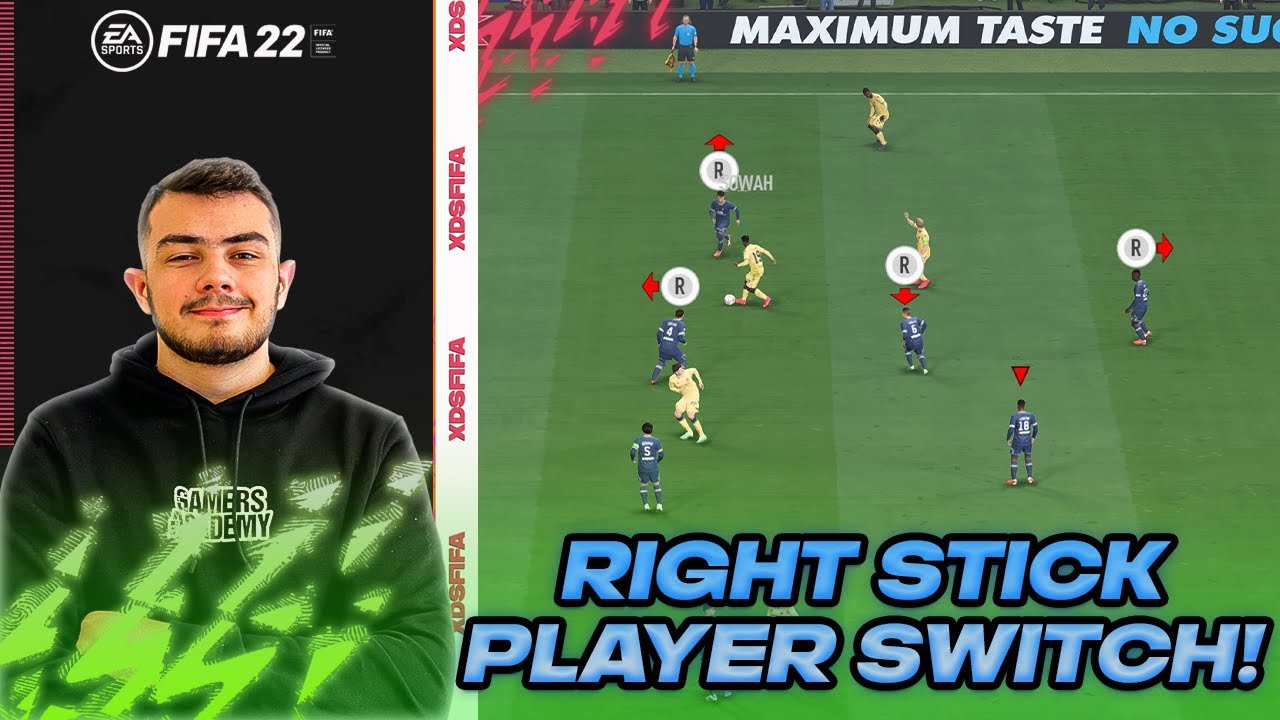 FIFA22 RIGHT STICK PLAYER SWITCHING TUTORIAL - HOW TO MASTER THE RIGHT STICK PLAYER SWITCH!