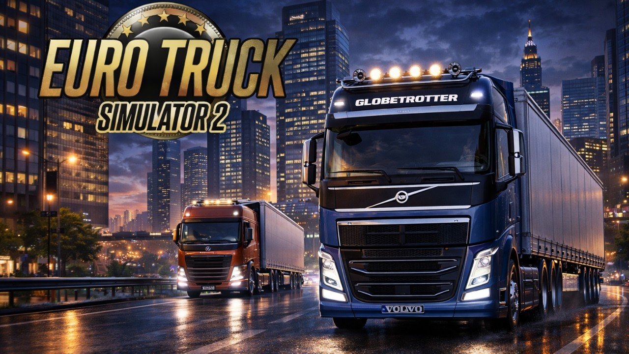 Euro Truck Simulator 2 FULL GAME Realistic Graphics Gameplay [4K 60FPS]