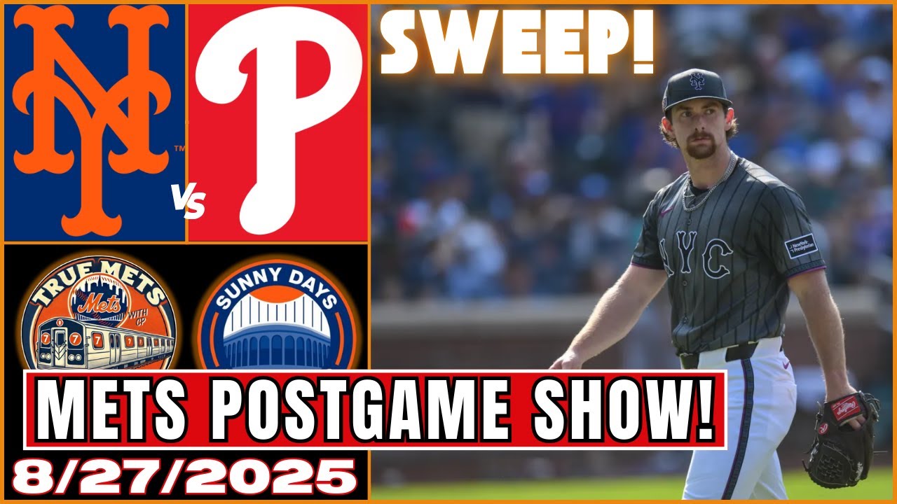 METS SWEEP PHILLIES AT HOME!!! | Mets Postgame Show | Mets vs Phillies Recap | New York Mets News