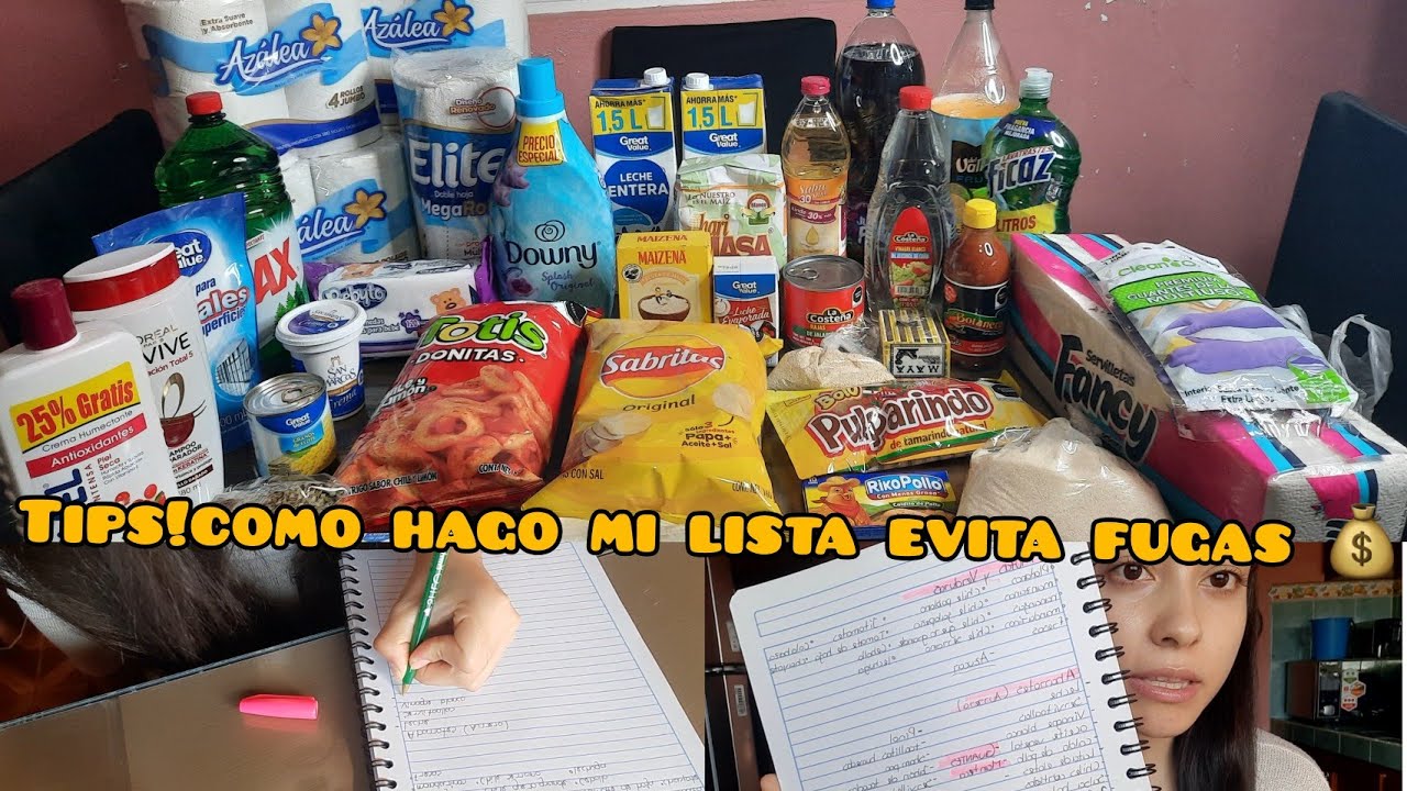 Mi despensa, como hago mi lista para evitar fugas de dinero #compras#precios#despensa#hogar