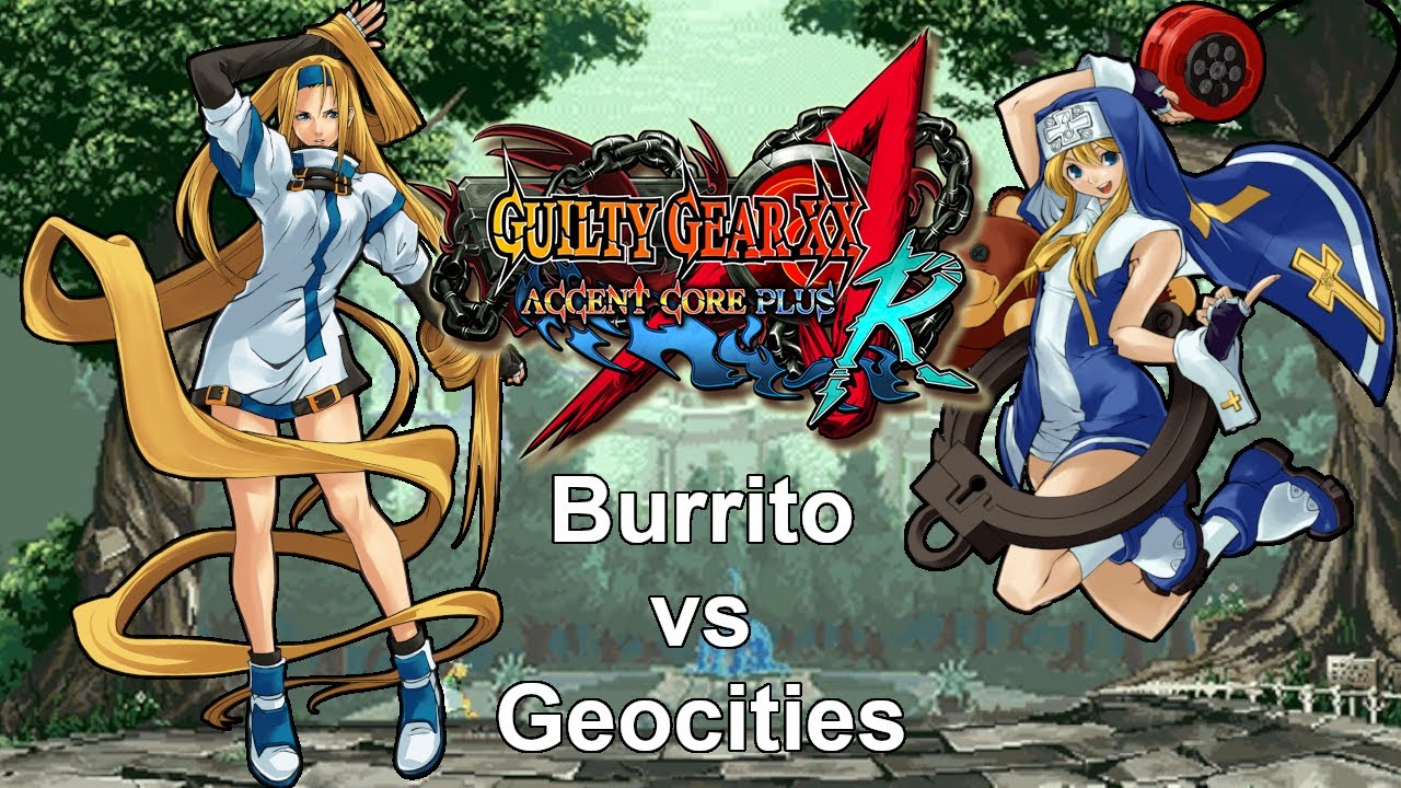 Burrito (Millia) vs Geocities (Bridget) - Guilty Gear XX ACPR