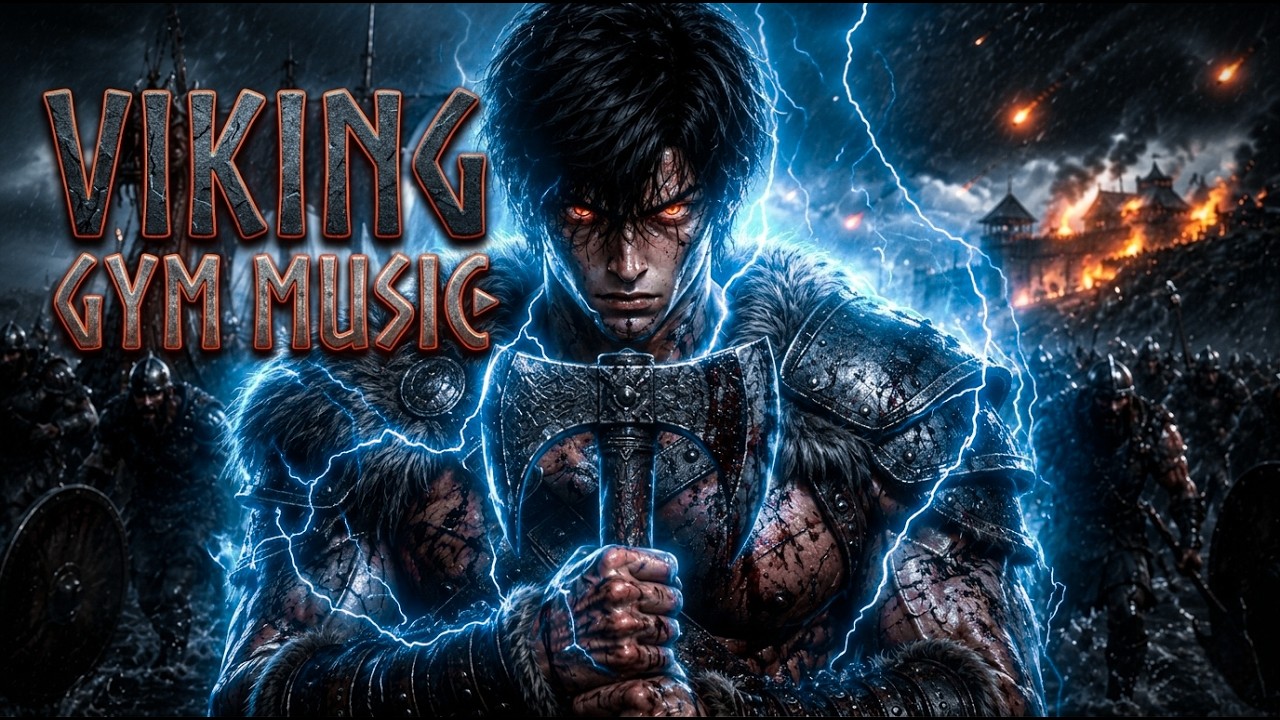 1 HOUR Epic Viking Workout Music 🛡️ Heavy Metal & Nordic Folk Gym Motivation