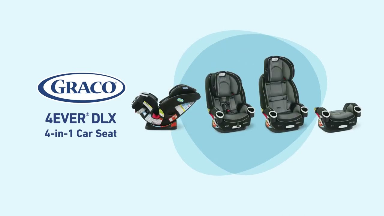 The Graco® 4Ever® DLX 4-in-1 Car Seat | Infant to Toddler Car Seat with 10 Years of Use
