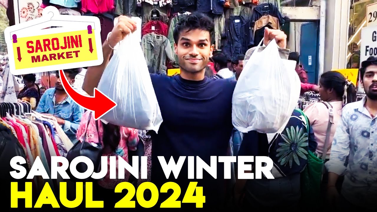 Sarojini Nagar Winter Fashion Shopping Guide 2026 | Clothing Haul & Market Tricks | BeYourBest San