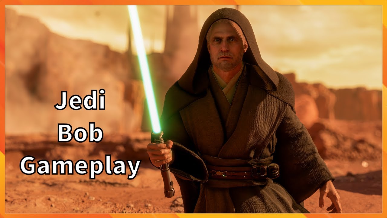 Jedi Bob Gameplay Star Wars Battlefront 2