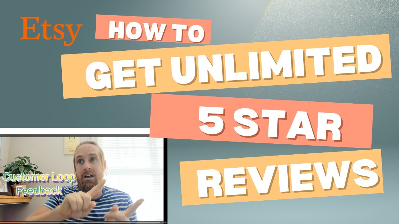 The BEST Ideas On Getting More 5 Star Reviews To Your Etsy Shop