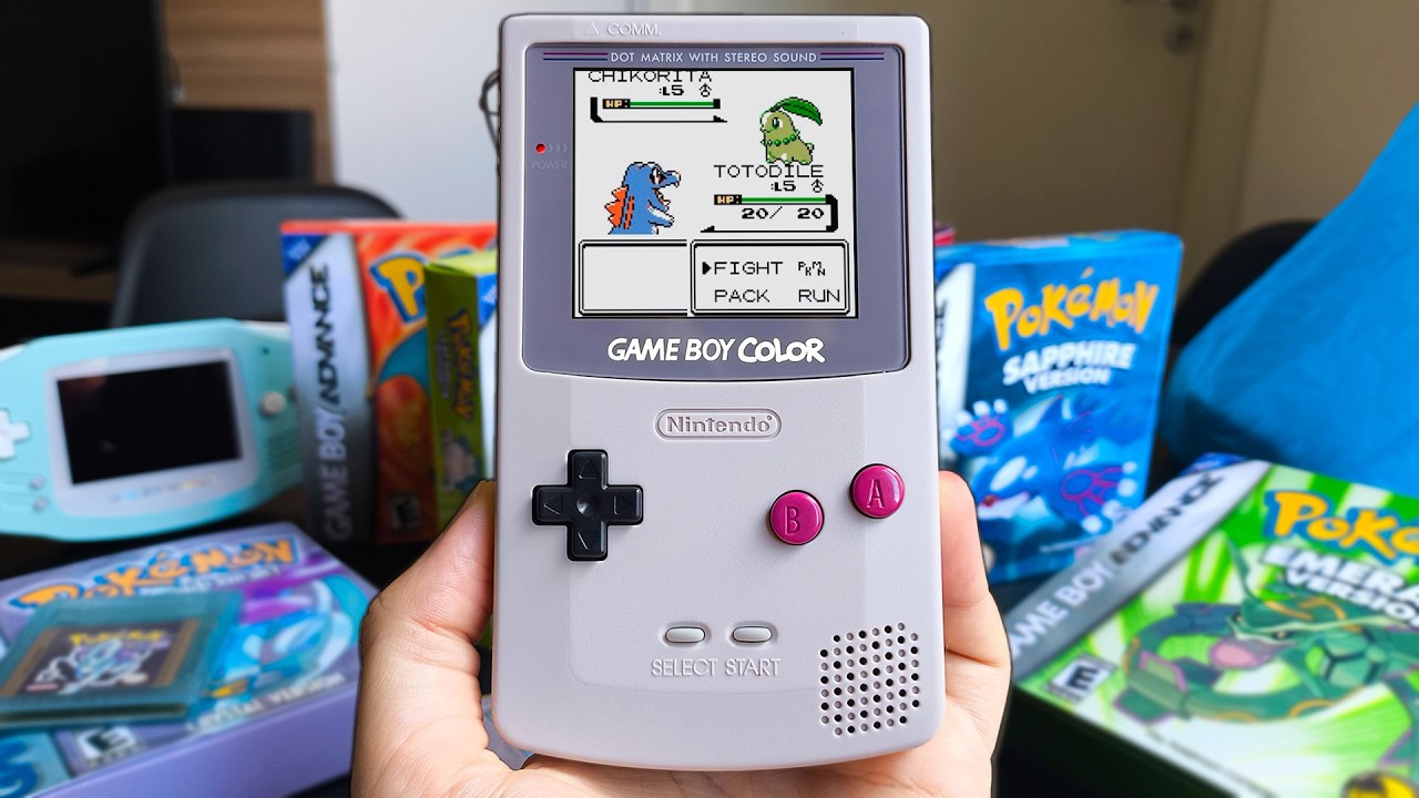Comprei um Game Boy Color em pleno 2025!