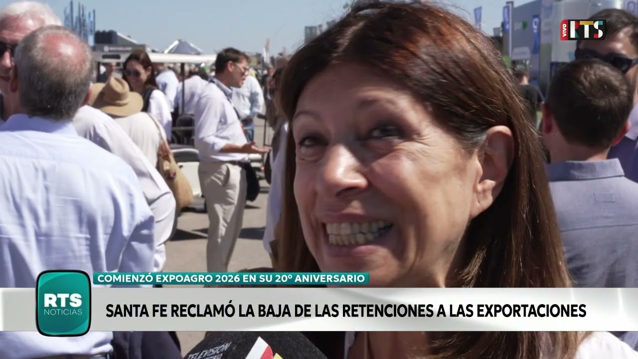 🌾 SE INAUGURÓ EL ESPACIO DE LA PROVINCIA DE #SANTAFE EN EXPOAGRO 2026