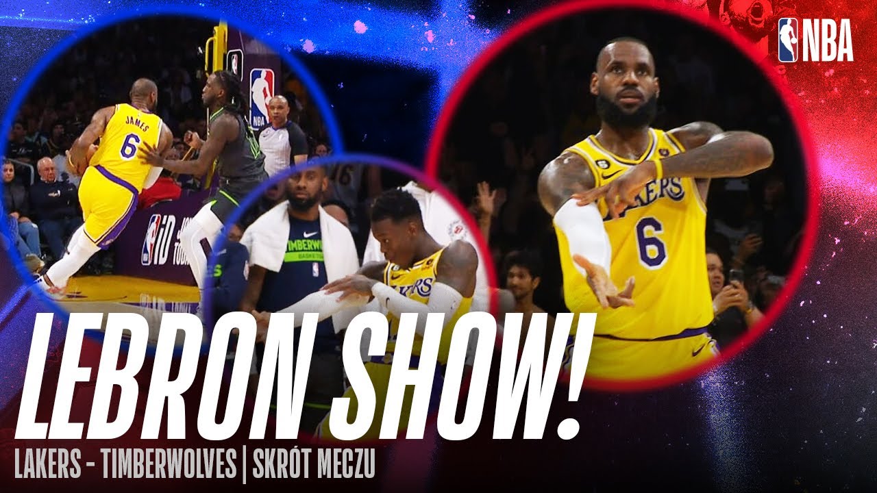 DOGRYWKA ZDECYDOWAŁA O AWANSIE! LOS ANGELES LAKERS - MINNESOTA TIMBERWOLVES, SKR&Oacute;T MECZU