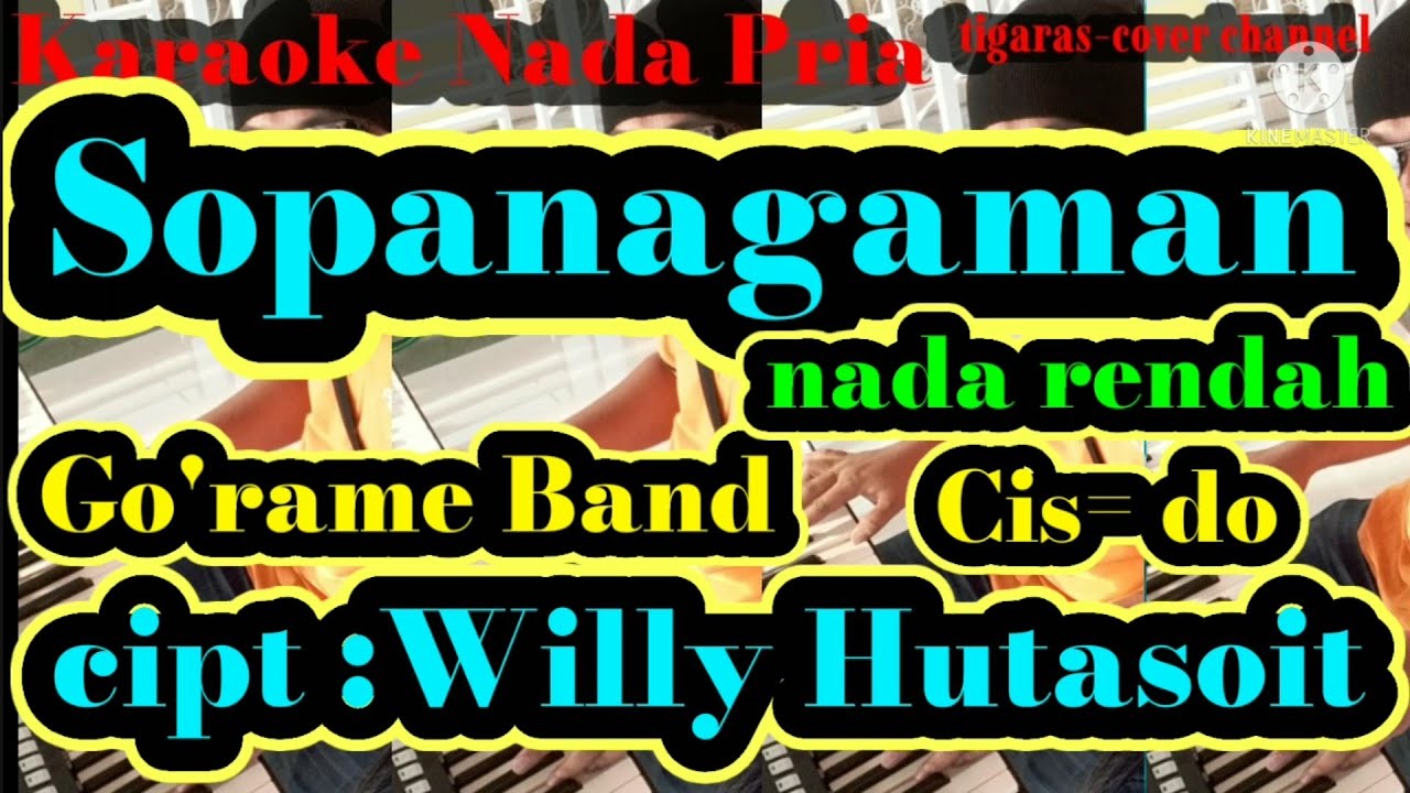 Karaoke ||Sopanagaman|| nada rendah