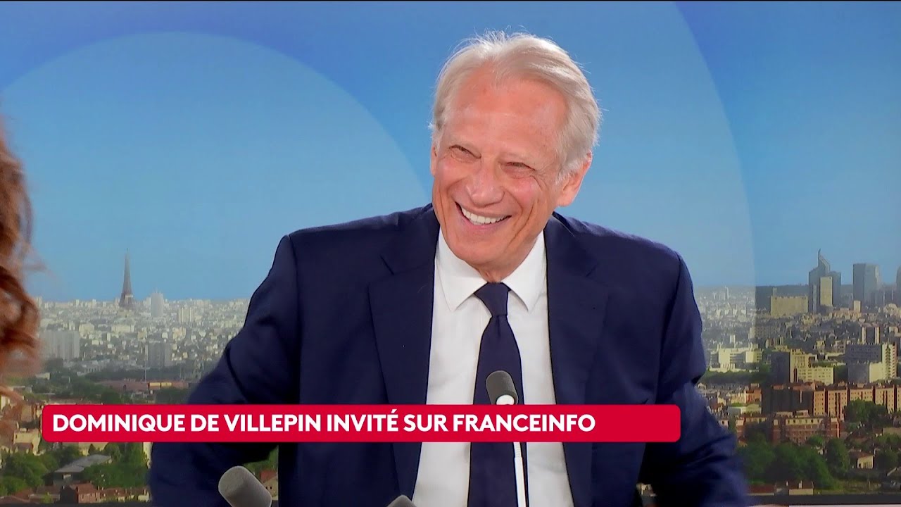 Dominique de Villepin est l'invit&eacute; de 