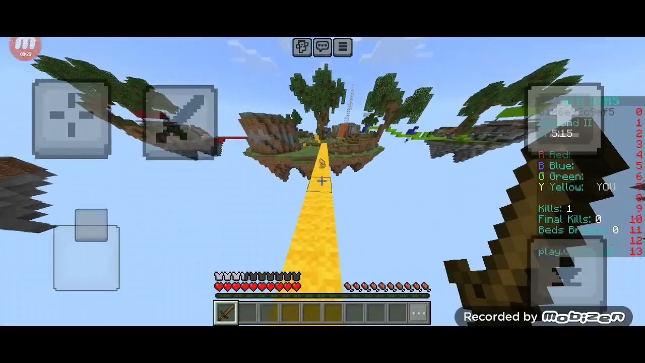Bedwars on another server  