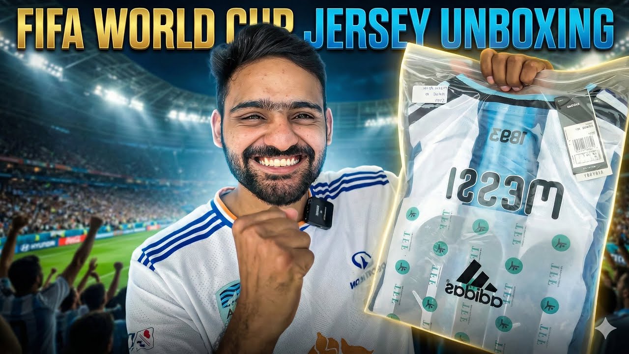 Unboxing FIFA World Cup 2026 Football Jersey    | Messi world cup jersey | Argentina Portugal Jersey