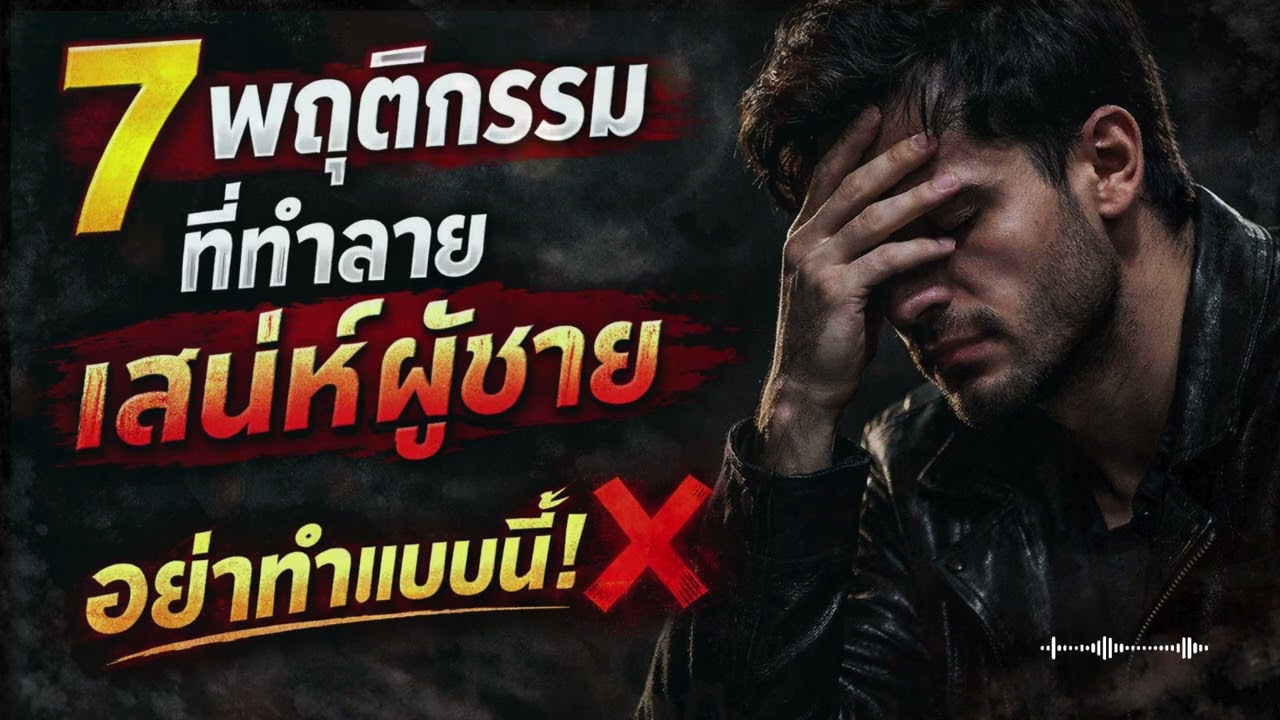 7 พฤติกรรมที่ทำลายเสน่ห์ผู้ชาย อย่าทำแบบนี้